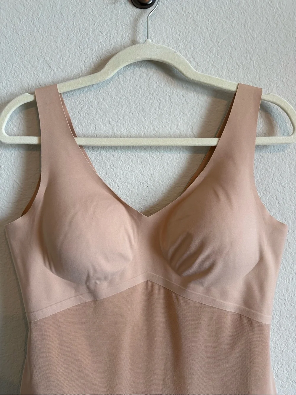 Honeylove Liftwear Tank Seamless Sand Nude Shaping Tank Top Shapewear Size XL